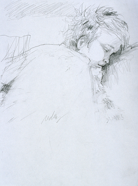 Alex Sleeping, March 2003